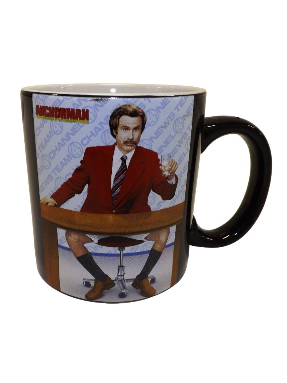 Anchorman "Im Kind Of A Big Deal" 20 Oz Ceramic Mug By Silver Buffalo Gag Gift